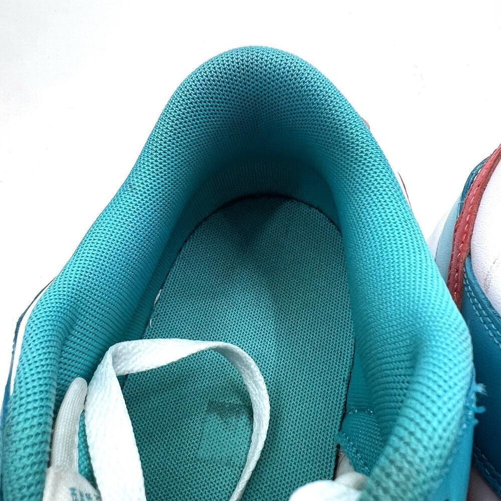 Nike Dunk Low Miami Dolphins - DV0833-102 - Mens 11.5 - Picture 10 of 13